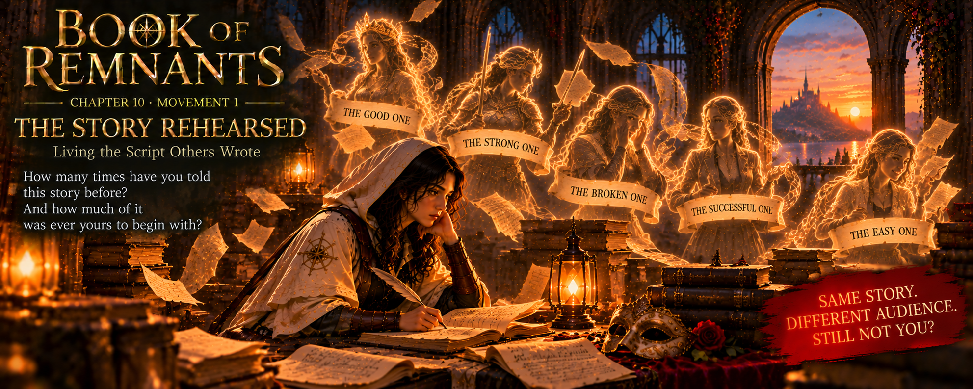 The Story Rehearsed, Book of Remnants: A Diagnostic Manual of Counterfeits