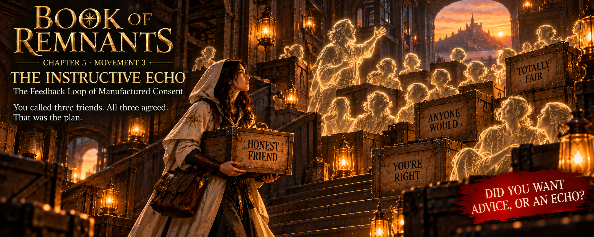 The Instructive Echo, Book of Remnants: A Diagnostic Manual of Counterfeits